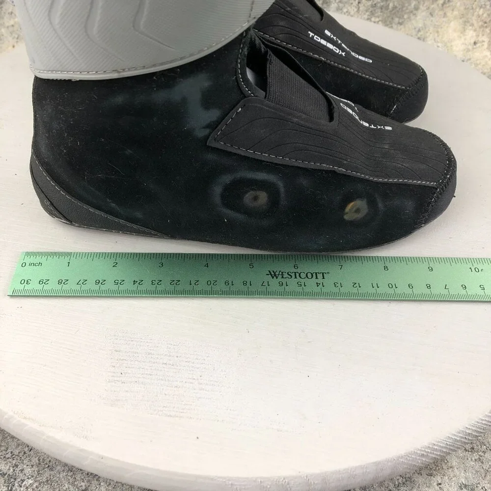 Atomic Women's Size 24 (US 6.5) Black Grey Extended Toebox Winter Ski Boots